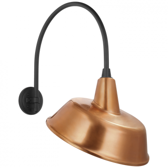 Academy 19.5'' Arched Mack Barn Light (279|TOB 2815MBK/S4-SC)