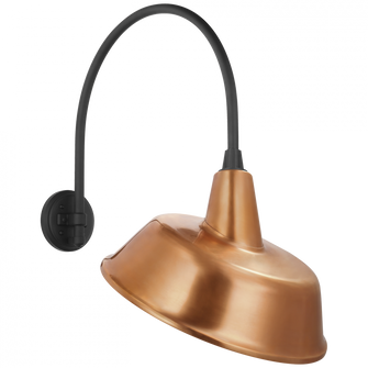 Academy 19.5'' Arched Mack Barn Light (279|TOB 2815MBK/S4-SC)