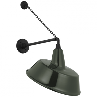 Academy 17.5'' Anchored Mack Barn Light (279|TOB 2813MBK/S4-G)