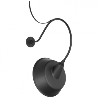 Academy 26.5'' Anchored Larrabee Barn Light (279|TOB 2806MBK/S4-MBK)