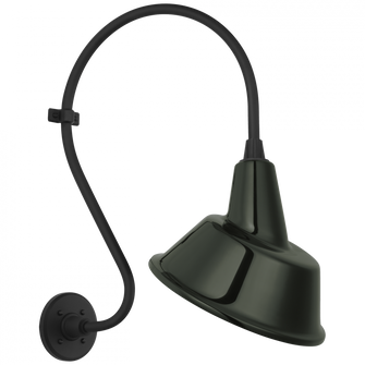 Academy 15'' Larrabee Barn Light (279|TOB 2804MBK/S3-G)