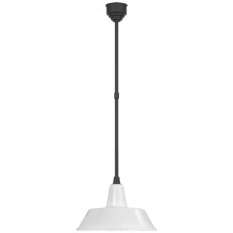 Academy 16'' Bowers Pendant (279|TOB 5803MBK-WHT)