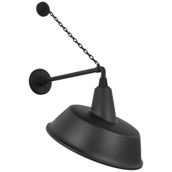 Academy 17.5'' Anchored Mack Barn Light (279|TOB 2813MBK/S4-MBK)