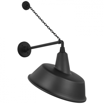 Academy 17.5'' Anchored Mack Barn Light (279|TOB 2813MBK/S4-MBK)