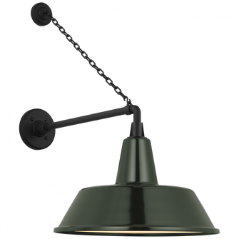 Academy 17.5'' Anchored Mack Barn Light (279|TOB 2813MBK/S2-G)