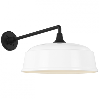 Academy 17.5'' Mack Barn Light (279|TOB 2812MBK/S7-WHT)