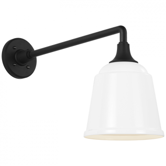 Academy 17.5'' Mack Barn Light (279|TOB 2812MBK/S5-WHT)