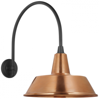 Academy 19.5'' Arched Mack Barn Light (279|TOB 2815MBK/S2-SC)