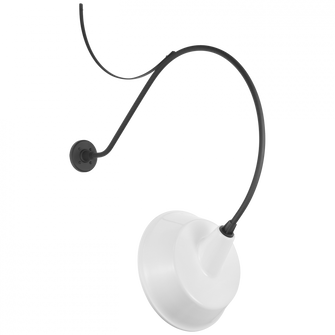 Academy 36'' Anchored Larrabee Barn Light (279|TOB 2807MBK/S4-WHT)