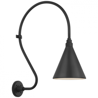 Academy 18'' Larrabee Barn Light (279|TOB 2805MBK/S10-MBK)