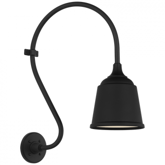 Academy 15'' Larrabee Barn Light (279|TOB 2804MBK/S5-MBK)