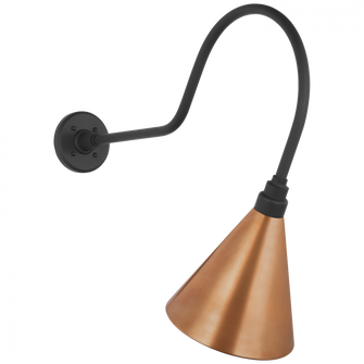 Academy 26'' Angled Flynn Barn Light (279|TOB 2803MBK/S10-SC)