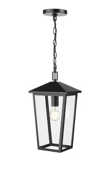 Munger 9.25'' Wide 1-Light Outdoor Hanging Pendant - Powder Coated Black (670|198201-PBK)