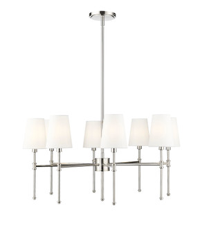 Adorra 30'' Wide 8-Light Chandelier - Polished Nickel (670|16108-PN)