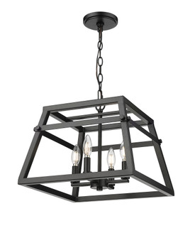 Tellsa 16'' Wide 4-Light Pendant - Matte Black (670|19304-MB)
