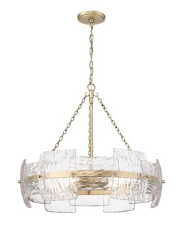 Sinclara 24.75'' Wide 4-Light Pendant - Vintage Brass (670|199904-VB)