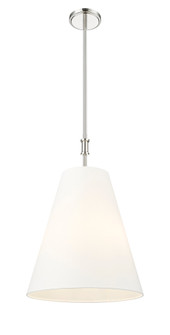 Adorra 16'' Wide 3-Light Pendant - Polished Nickel (670|16303-PN)
