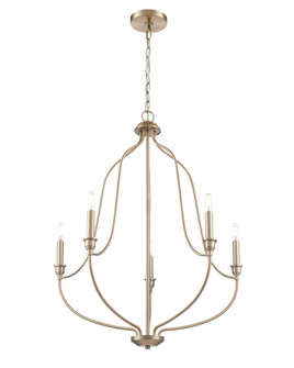 Senoia 25'' Wide 5-Light Chandelier - Modern Gold (670|98005-MG)