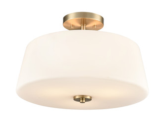 Laphia 15.75'' Wide 3-Light Semi Flush - Modern Gold (670|214103-MG)