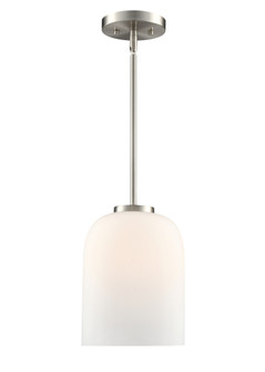 Laphia 8'' Wide 1-Light Pendant - Brushed Nickel (670|214101-BN)