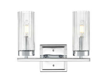 Iversen 12.5'' Wide 2-Light Vanity - Polished Chrome (670|46002-CH)