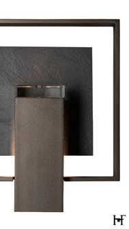 Shadow Box Small w/Slate Dark Sky Friendly Outdoor Sconce (65|302660-SKT-14-SL-ZM0850)