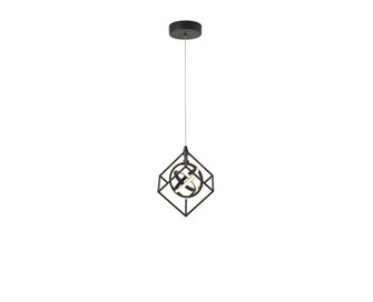 Tulip Collection Integrated LED Pendant, Matte Black (12|AC1011)