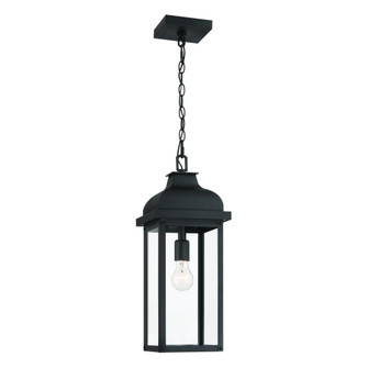 Madrid 1 Light Outdoor Pendant, Black (12|AC8185BK)
