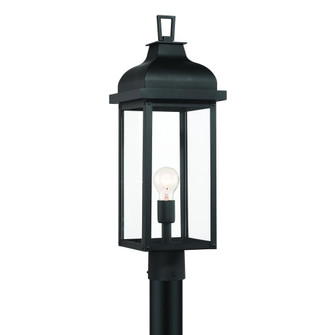 Madrid 1 Light Outdoor Post Light, Black (12|AC8183BK)