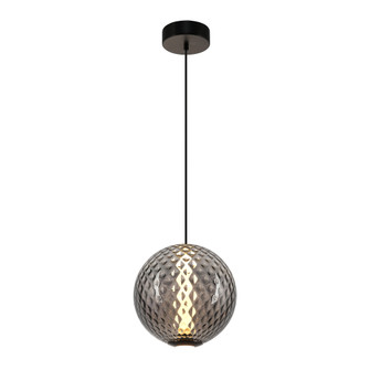 Celeste Integrated LED Pendant 12'', Smoke with Diamond Glassware (12|AC6940SM)