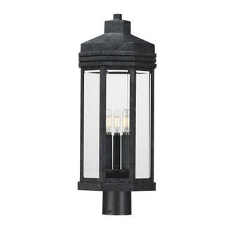 Wright-Outdoor Pole/Post Mount (19|30220CLBKP)