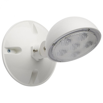 Remote Emergency Light; 0.75 Watt; Weatherproof Low Power Single Head; White Finish; 3.6 Volt (27|67/142)
