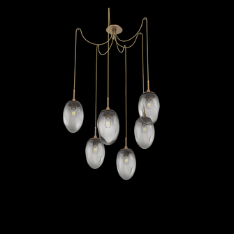 Meteo Round 6pc Swag Multi-Pendant (Bulb) (1289|SCB0063-06-NB-S-C01-E2)