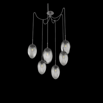 Meteo Round 6pc Swag Multi-Pendant (Bulb) (1289|SCB0063-06-GP-A-C01-E2)