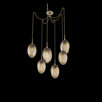 Meteo Round 6pc Swag Multi-Pendant (Bulb) (1289|SCB0063-06-GB-B-C01-E2)