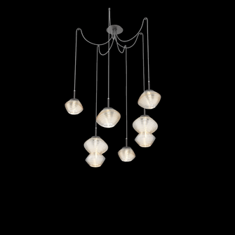 Mesa Round 6pc Swag Multi-Pendant (1289|SCB0089-06-GP-A-C01-L3)