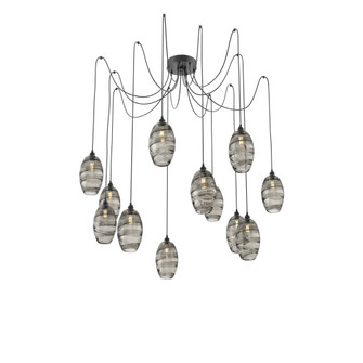 Ellisse Round 12pc Swag Multi-Pendant (1289|SCB0035-12-MB-OS-C01-E2)