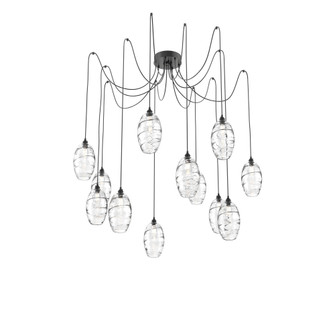 Ellisse Round 12pc Swag Multi-Pendant (1289|SCB0035-12-MB-OC-C01-E2)