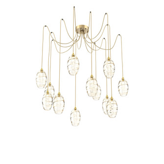 Ellisse Round 12pc Swag Multi-Pendant (1289|SCB0035-12-GB-OA-C01-E2)