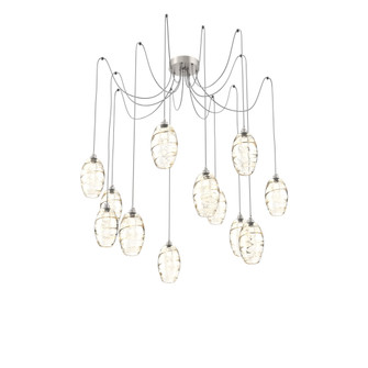 Ellisse Round 12pc Swag Multi-Pendant (1289|SCB0035-12-BS-OA-C01-E2)