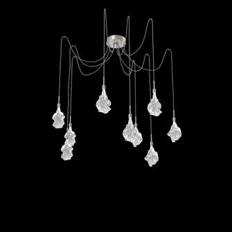 Blossom Round 9pc Swag Multi-Pendant (1289|SCB0059-09-BS-BC-C01-L3)