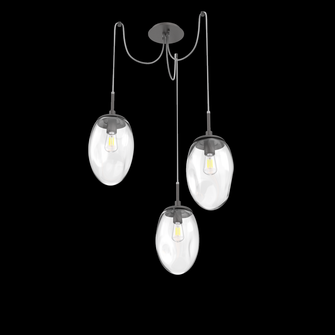 Meteo Round 3pc Swag Multi-Pendant (Bulb) (1289|SCB0063-03-GP-C-C01-E2)