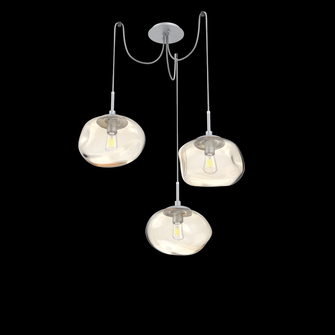Nova Round 3pc Swag Multi-Pendant (Bulb) (1289|SCB0064-03-CS-A-C01-E2)