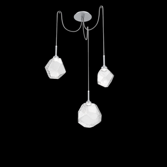 Gem Round 3pc Swag Multi-Pendant (1289|SCB0039-03-CS-C-C01-L1)