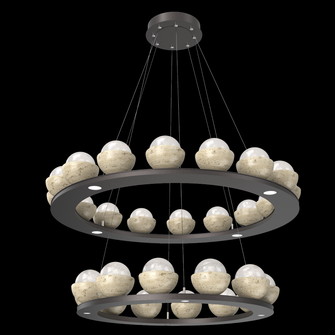 Cabochon Ring - Two-Tier (1289|CHB0093-2B-GP-WL-CA1-L3-TR)