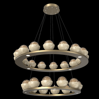 Cabochon Ring - Two-Tier (1289|CHB0093-2B-GB-B-CA1-L3-TR)