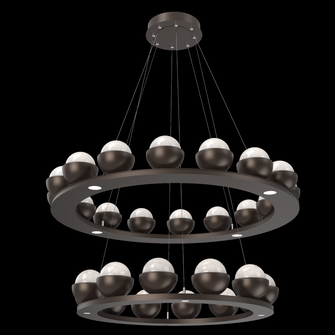 Cabochon Ring - Two-Tier (1289|CHB0093-2B-FB-WL-CA1-L3-MS)