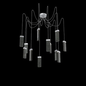 Parallel Round 12pc Swag Multi-Pendant (1289|SCB0042-12-CS-SG-C01-L1)