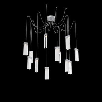 Parallel Round 12pc Swag Multi-Pendant (1289|SCB0042-12-CS-CR-C01-L1)