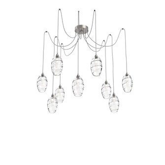Ellisse Round 9pc Swag Multi-Pendant (1289|SCB0035-09-BS-OC-C01-E2)